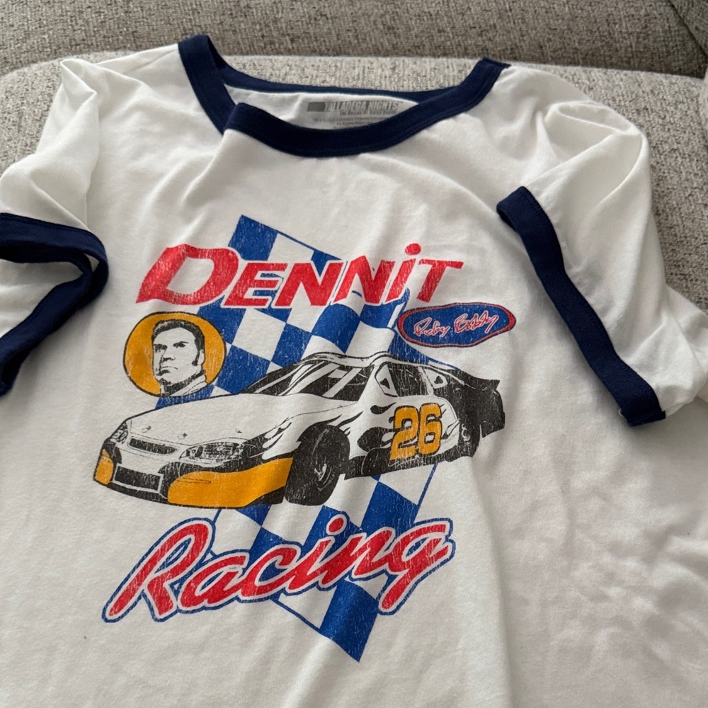 Dennit Racing Graphic Tee size 0/large